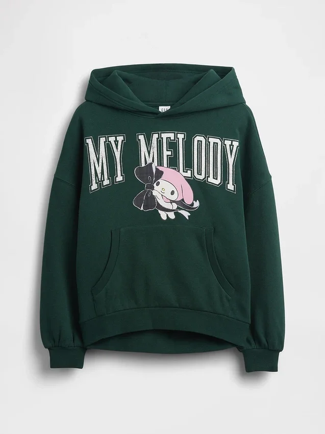Kinder-Oversize-Hoodie „Vintagesoft“ mit Hello Kitty