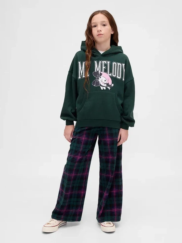 Kinder-Oversize-Hoodie „Vintagesoft“ mit Hello Kitty