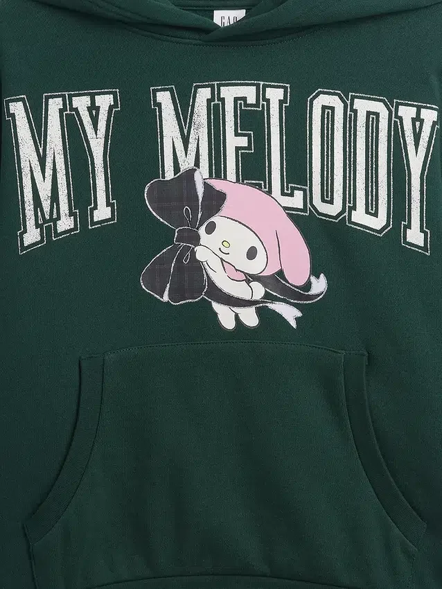 Kinder-Oversize-Hoodie „Vintagesoft“ mit Hello Kitty