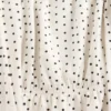 Kinder-Peplum-Oberteil aus Crinkle-Stoff