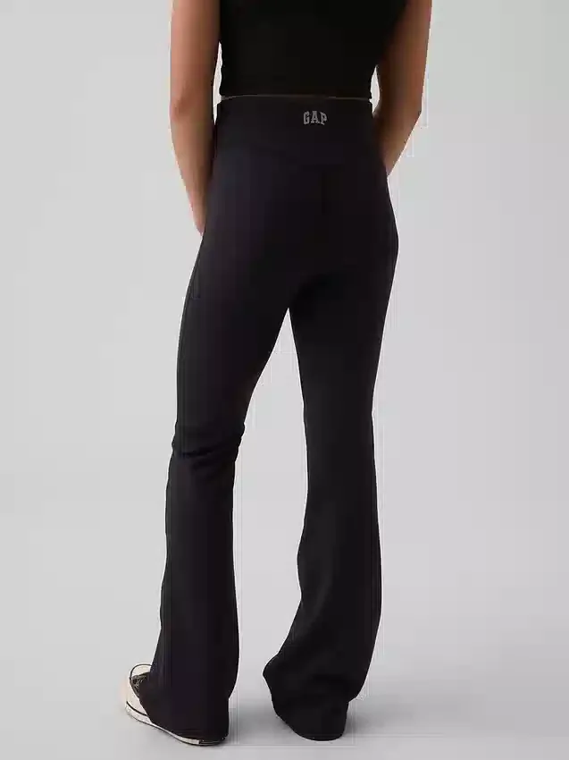 Kinder-Performance-Leggings mit ausgestelltem Bein