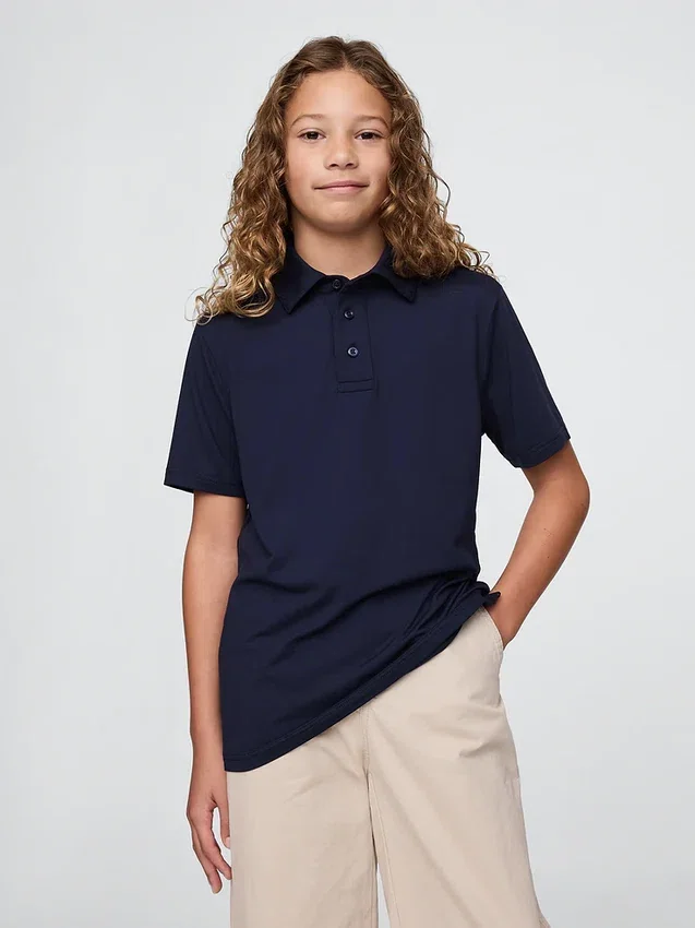 Kinder-Performance-Poloshirt