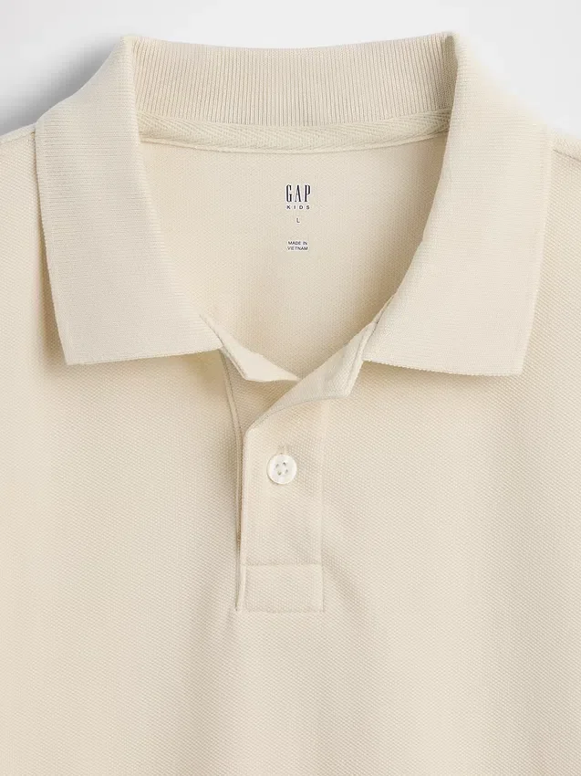 Kinder-Piqué-Poloshirt