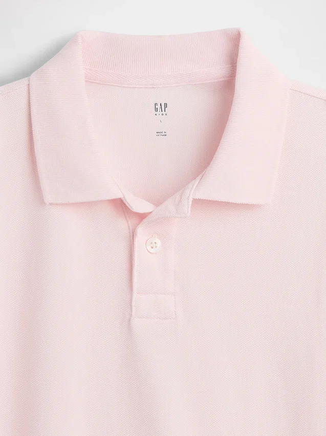 Kinder-Piqué-Poloshirt