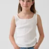 Kinder-Pointelle-Tanktop