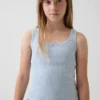 Kinder-Pointelle-Tanktop