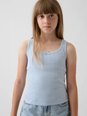 Kinder-Pointelle-Tanktop