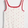 Kinder-Pointelle-Tanktop