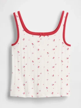 Kinder-Pointelle-Tanktop