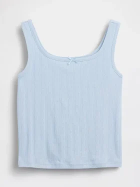 Kinder-Pointelle-Tanktop