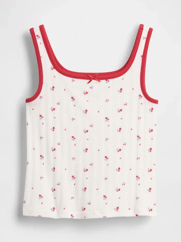 Kinder-Pointelle-Tanktop
