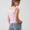 Kinder-Pointelle-Tanktop