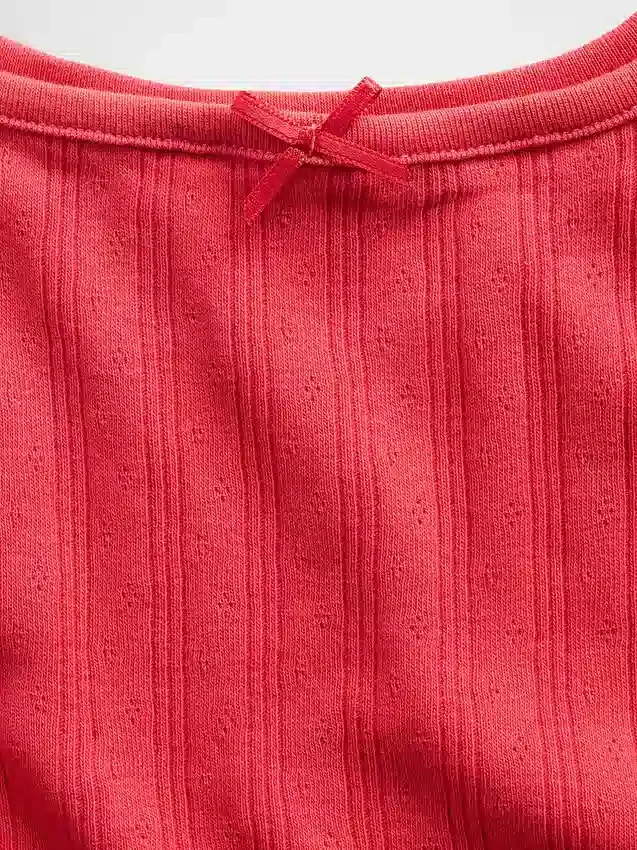 Kinder-Pointelle-Tanktop