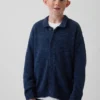 Kinder-Polo-Pullover in lockerer Passform