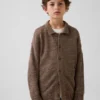 Kinder-Polo-Pullover in lockerer Passform