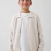 Kinder-Polo-Pullover in lockerer Passform