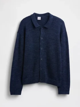 Kinder-Polo-Pullover in lockerer Passform