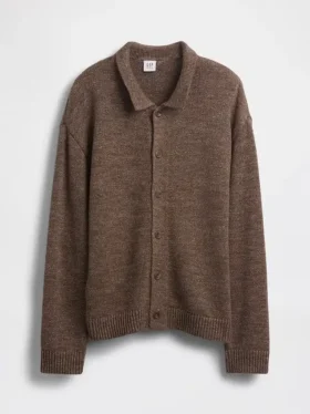 Kinder-Polo-Pullover in lockerer Passform