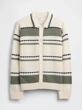 Kinder-Polo-Pullover in lockerer Passform