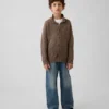 Kinder-Polo-Pullover in lockerer Passform