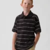 Kinder-Poloshirt aus Piqué mit lockerer Passform