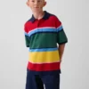 Kinder-Poloshirt aus Piqué mit lockerer Passform