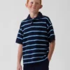 Kinder-Poloshirt aus Piqué mit lockerer Passform
