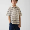 Kinder-Poloshirt aus Piqué mit lockerer Passform