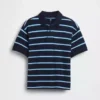 Kinder-Poloshirt aus Piqué mit lockerer Passform