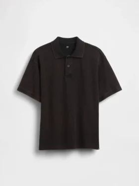 Kinder-Poloshirt aus Piqué mit lockerer Passform