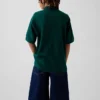 Kinder-Poloshirt aus Piqué mit lockerer Passform