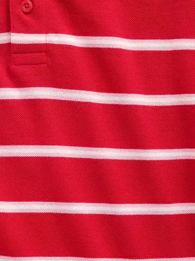 Kinder-Poloshirt aus Piqué mit lockerer Passform