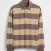 Kinder-Poloshirt aus schwerem Stoff in lockerer Passform