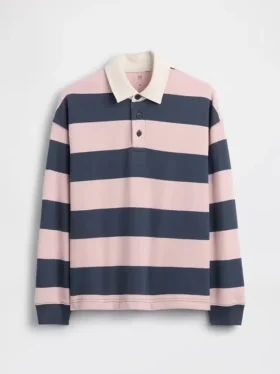 Kinder-Poloshirt aus schwerem Stoff in lockerer Passform