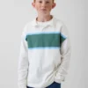 Kinder-Poloshirt aus schwerem Stoff in lockerer Passform