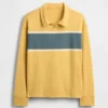 Kinder-Poloshirt aus schwerem Stoff in lockerer Passform