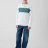 Kinder-Poloshirt aus schwerem Stoff in lockerer Passform