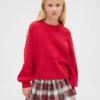 Kinder-Pullover „CashSoft“ mit Rundhalsausschnitt