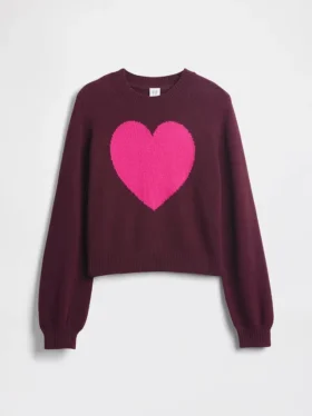 Kinder-Pullover „CashSoft“ mit Rundhalsausschnitt