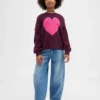Kinder-Pullover „CashSoft“ mit Rundhalsausschnitt