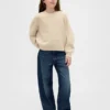 Kinder-Pullover „CashSoft“ mit Rundhalsausschnitt