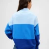 Kinder-Pullover „CashSoft Stripe“ in Tunika-Länge