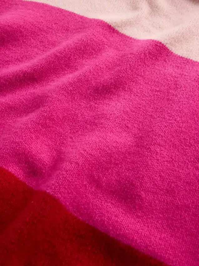 Kinder-Pullover „CashSoft Stripe“ in Tunika-Länge
