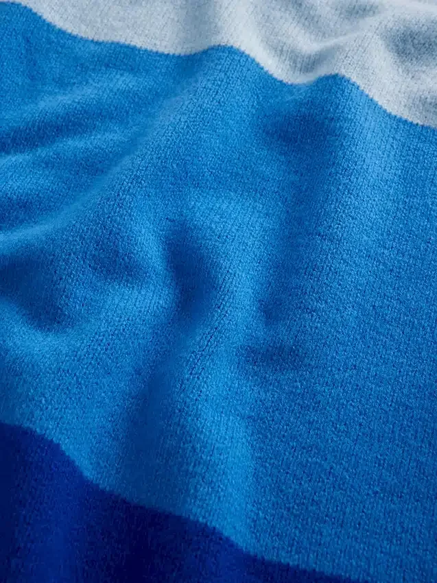Kinder-Pullover „CashSoft Stripe“ in Tunika-Länge