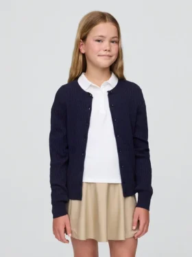 Kinder-Pullover im Uniform-Stil