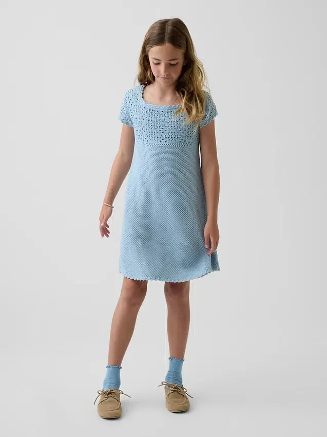 Kinder-Pullover-Kleid