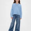 Kinder-Pullover mit V-Ausschnitt und kastenförmigem Schnitt