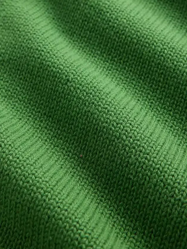 Kinder-Pullover mit V-Ausschnitt und kastenförmigem Schnitt