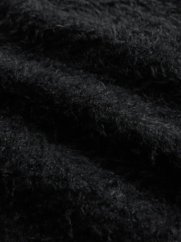 Kinder-Pullover mit Zopfmuster