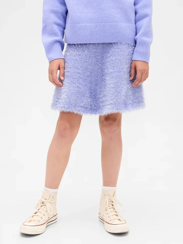 Kinder-Pullover-Röck „Wicked Tinsel Eyelash“